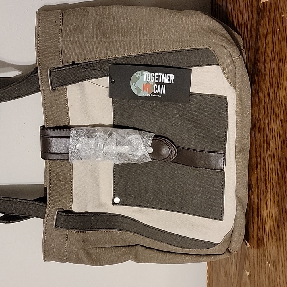 Mona b canvas handbag